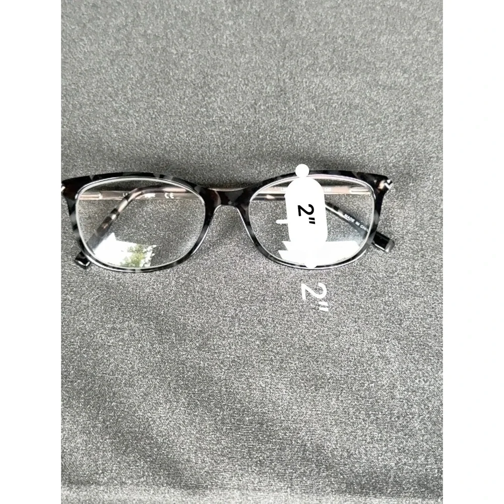Lacoste Eyeglasses Womens 53-16-140 Grey Tortoise Excellent L2863 Cat Eye Frames